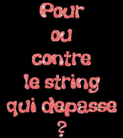 Ben moi nan jtrouve ca VULGAIR!!!!!