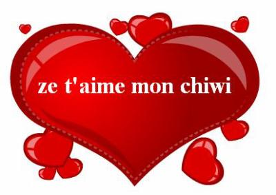 Ze t'aimheu mon chéwi a moi.....
