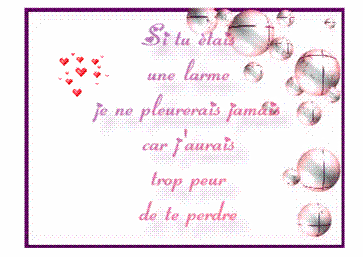 Poéme pour mon bébé damour
