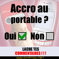 Ben moi moais...mé fo géré son kred kan mm...!!!lol mé c surtou pour mon pti cop kil pass é vou??