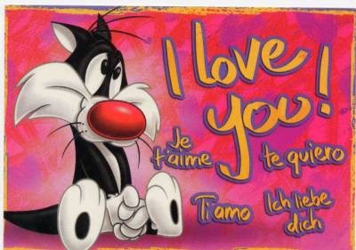 JE TAIME est un si joli mo ke jle di tou les jour....LOL